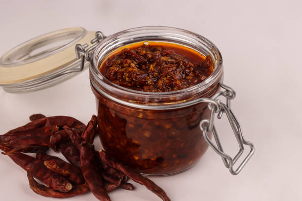 istock Garlic Chilli Oil For Chinese Cooking. 2152014226