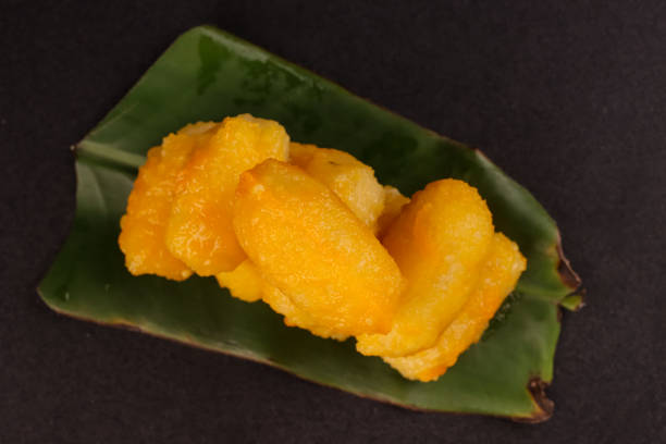 istock Thai Jackfruit Seed Dessert or Khanom Med Khanom or Golden Jackfruit Seed. 2152014813