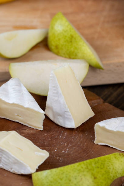 istock delicious fresh soft cheese with white mold 2152017089