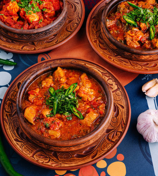 istock Traditional clay pot stews with fresh herbs 2152023337