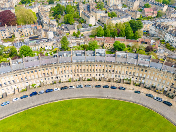 istock Royal Crescent detail in Bath 2152025906