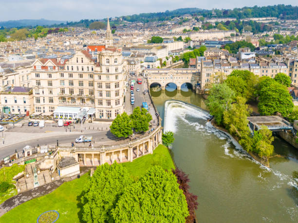 istock View over park and Pulteney  Bridge im central Bath 2152026404