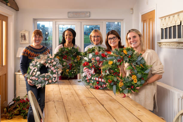 istock Presenting The Wreaths With A Smile 2152030125