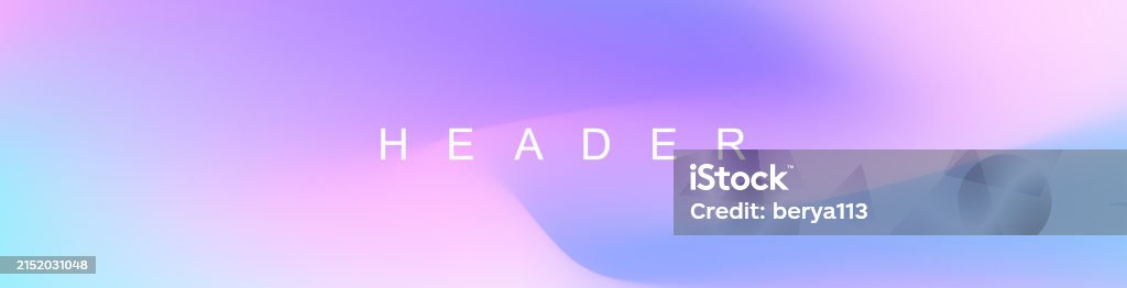 Abstract Pastel Gradient Header Background Innovation Header Background ...