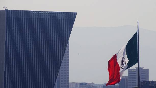 istock Biggest Mexican Flag in Campo Marte 2152031305