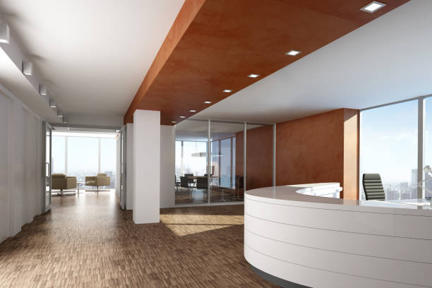 istock Reception area of an office 2152035328