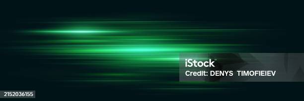 Speed Pattern Green Abstract Green Lines Speed Light Effect Stock Illustration - Download ...