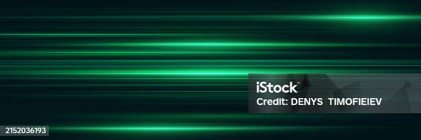 Speed Pattern Green Abstract Green Lines Speed Light Effect Stock Illustration - Download ...