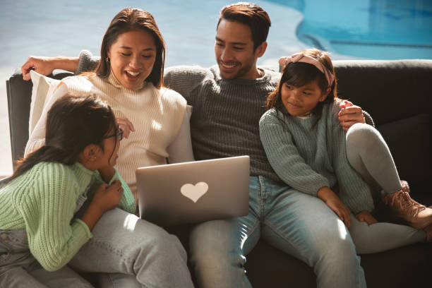istock Digital Delight: Family Bonding Outdoors 2152040699