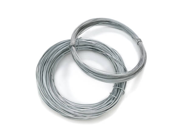 istock Garden wires isolated on white background 2152044972