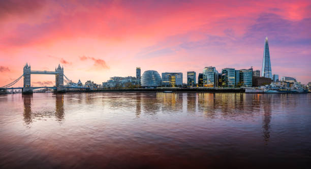 istock Landscape with Tower Bridge in London 2152051952