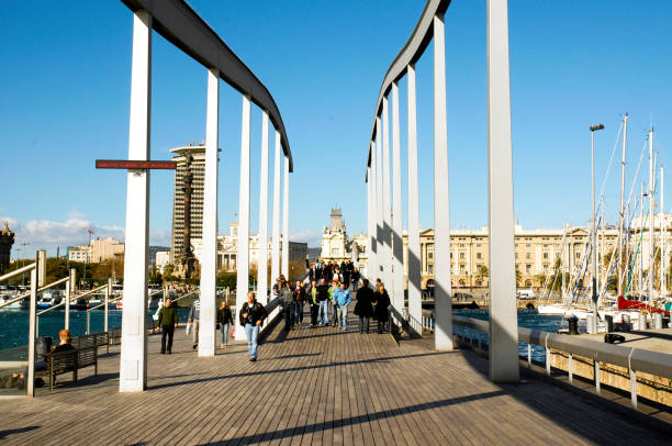 Rambla del Mar, Barcelona, Spain