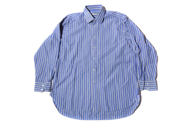 istock Men's casual long sleeved shirt on white background 2152063524