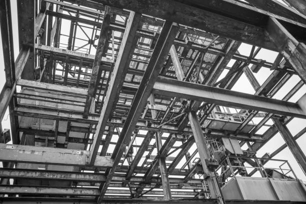 istock construction of a industrial building, 2152066933