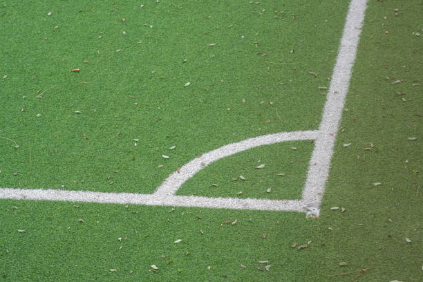 artificial green grass background for playground