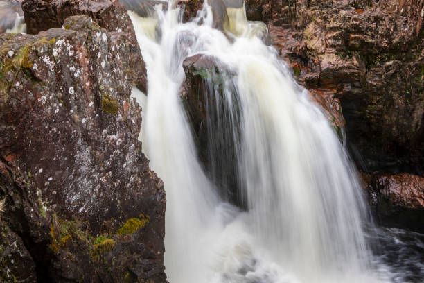 istock Fast moving water in Scottish Highlands 2152070034