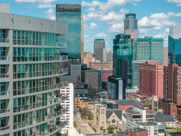 istock Downtown Minneapolis Skyline Aerial 2152071225