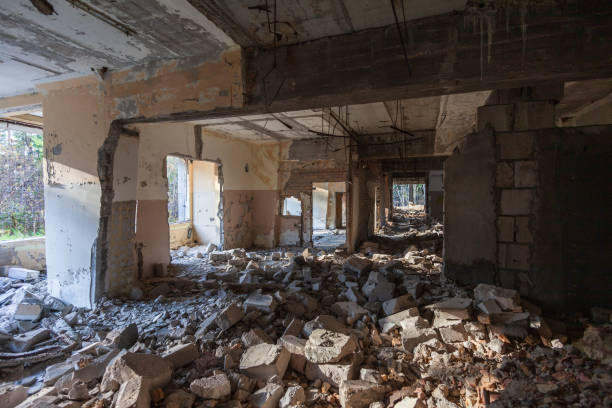 istock Abandoned Soviet-era sanatorium Kemeri, Jurmala 2152072794