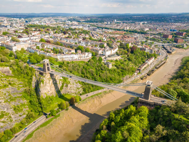 istock Clifton Suspension Bridge in Bristol with city behind 2152073362
