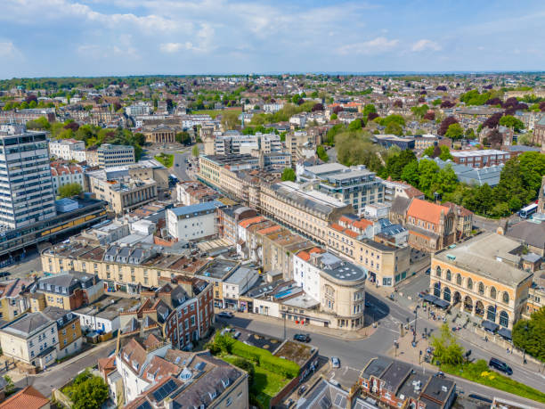 istock Shops and businesses in Bristol city centre 2152074259