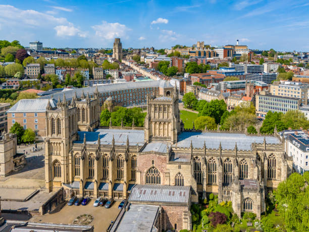 istock Bristol Cathedral in city centre 2152074518
