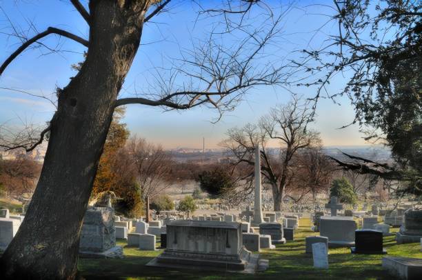 istock Washington Monument From Arlington National Cemetery 2152076311