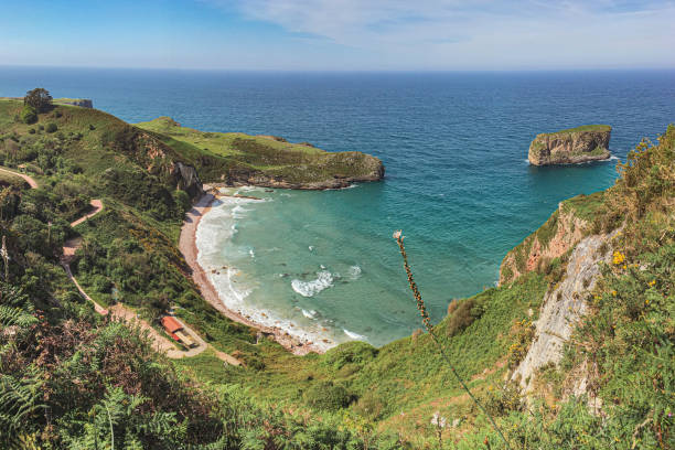 istock Asturias beach and sea 2152083331
