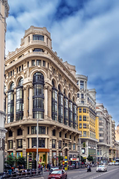istock Gran Via street, Madrid, Spain 2152084506
