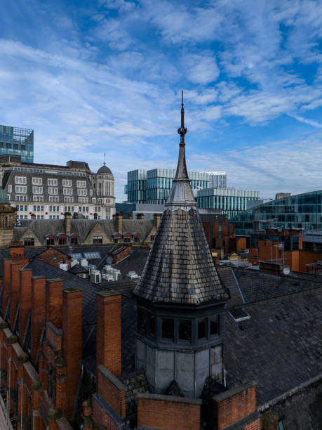istock Victorian and Modern Rooftops in Downtown Manchester 2152090536