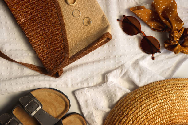istock White Blouse And Summer Accessories 2152091691