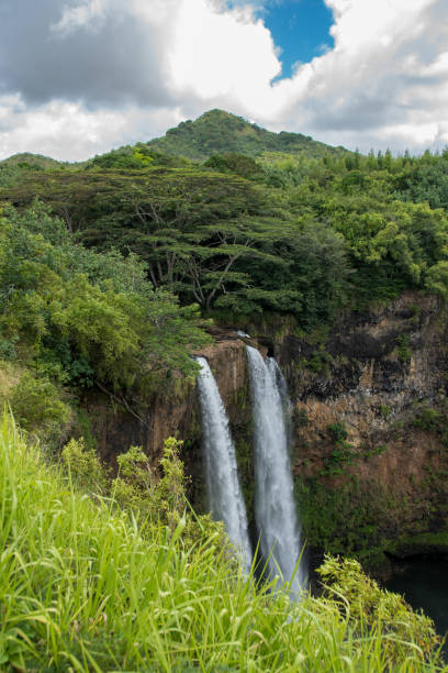 istock Wailua Falls Overlook On A Bright Summer Day 2152091692