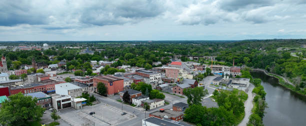 istock Panoramic photo of Napanee Ontario Canada 2152093496