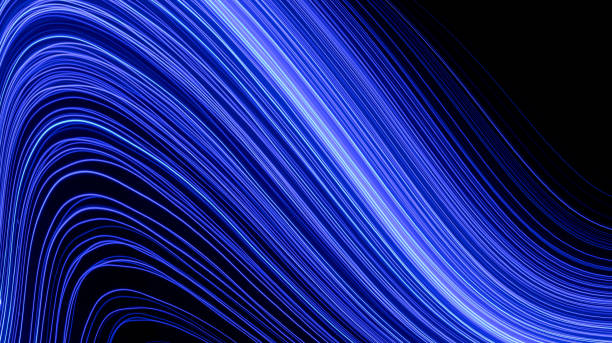 istock blue lines of light in the dark 2152099033