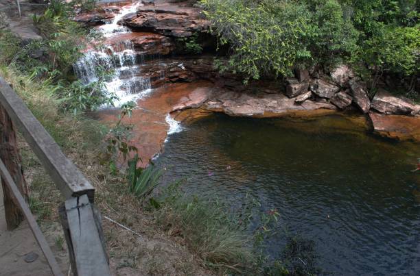 istock Water falls in the Gran Sabana. 2152101034