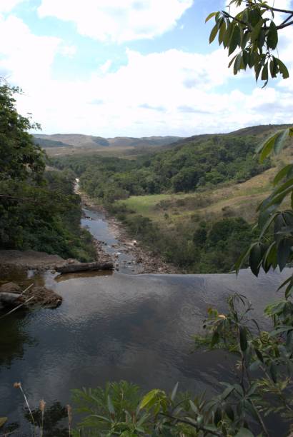 istock Water falls in the Gran Sabana. 2152101104