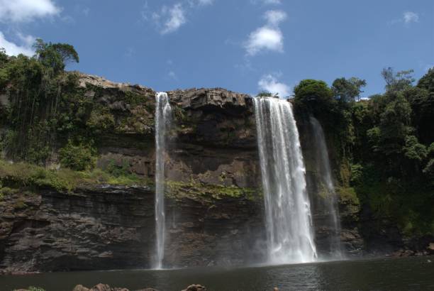 istock Water falls in the Gran Sabana. 2152101212