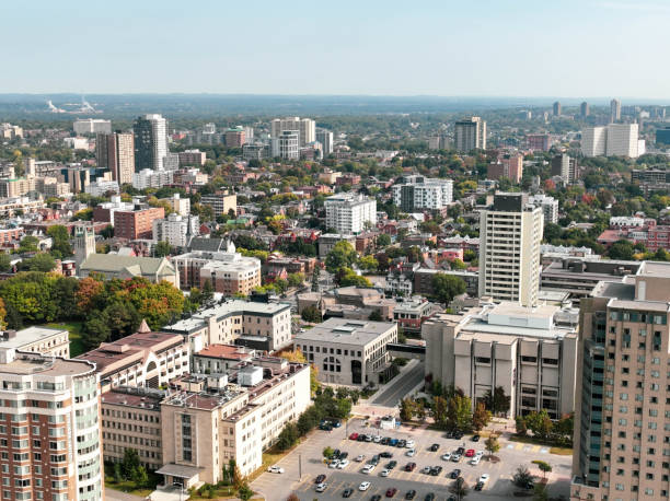 istock Aerial video of Ottawa University 2152102977