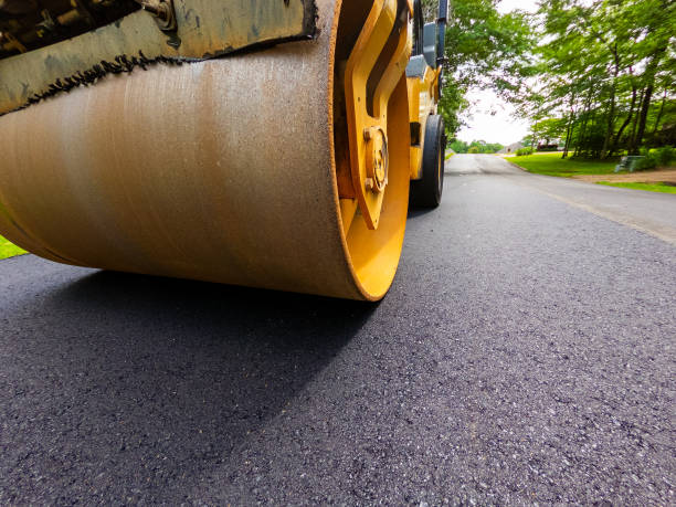 istock Utility Compactor machine for asphalt work on roads, parking lots, etc. 2152119072