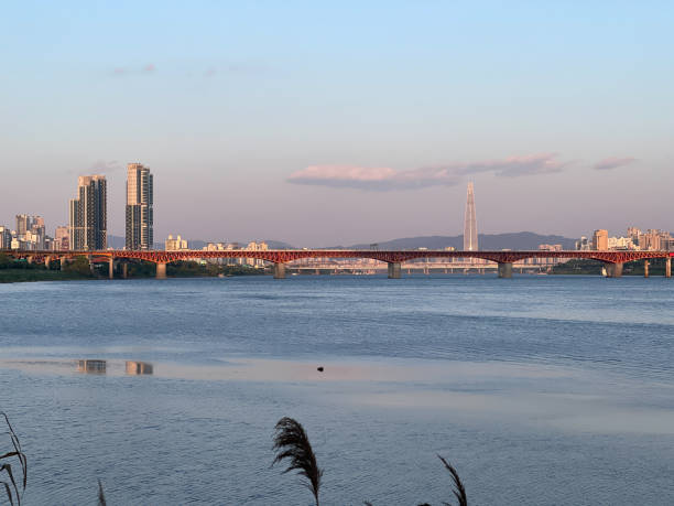 istock Seoul Han River and Seongsu Bridge 2152120829
