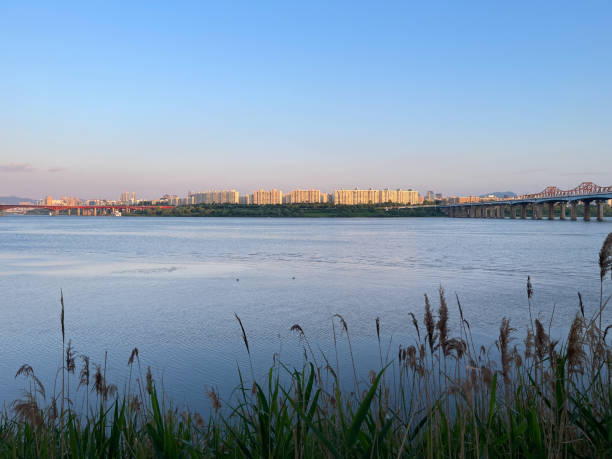 istock Seoul Han River and Apgujeong-dong 2152120845