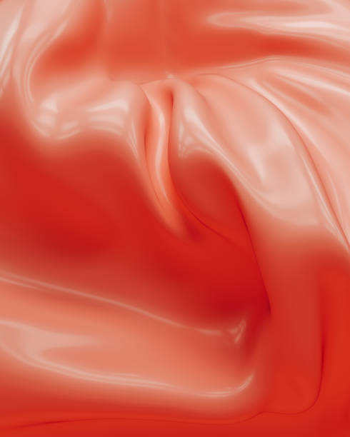 istock peach color flowing gentle waves crushed abstract background modern radiant warmth 2152134896