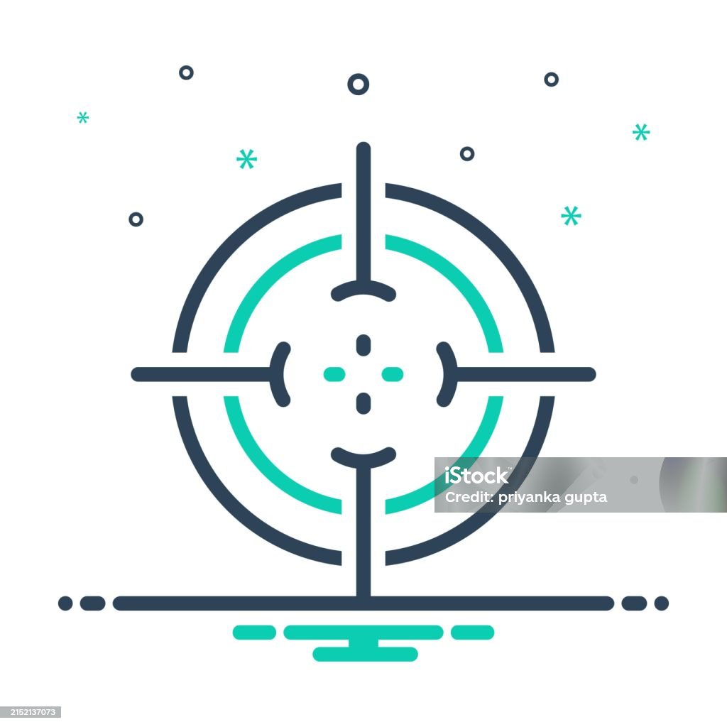 Target Goal Stock Illustration - Download Image Now - Accuracy, Aiming ...