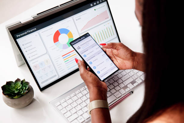 istock Mobile Phone App For Money, Budget 2152138980