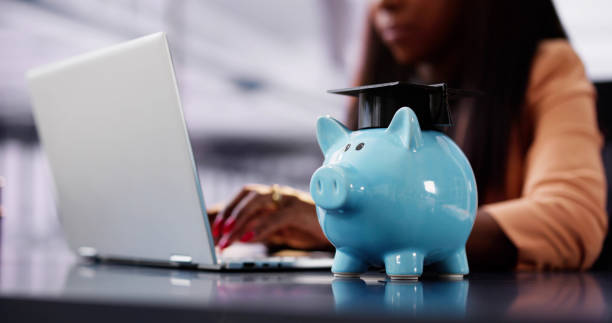 istock Save Money Online Using Bank Piggy 2152139202