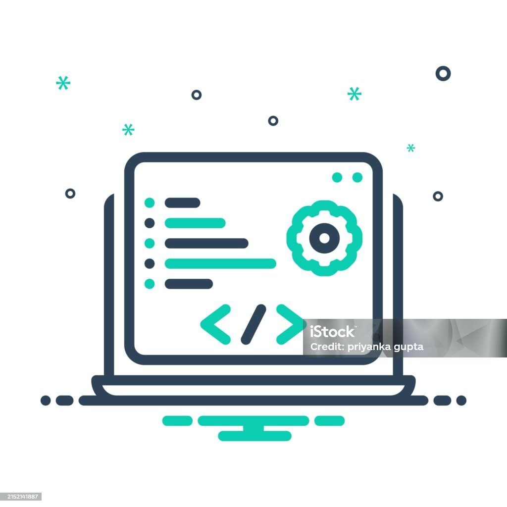 Programming Coding Stock Illustration - Download Image Now - Applying ...