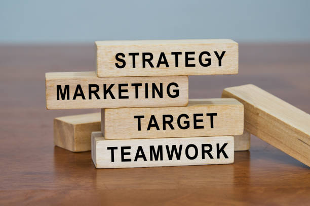istock MARKETING concept with wooden blocks. 2152143099