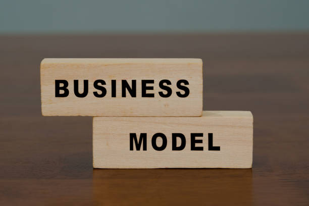 istock Business Model word on wooden blocks. 2152143113