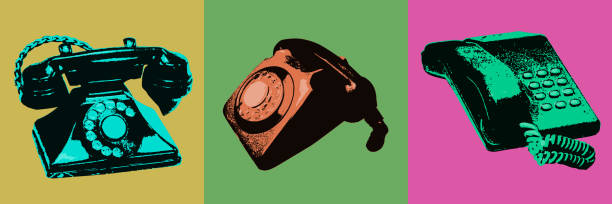 Retro Domestic Appliances Posterised or Pop Art styled Retro Domestic Appliances, domestic, kitchen, household, living, convenience, appliance, retro 1950s kitchen stock illustrations