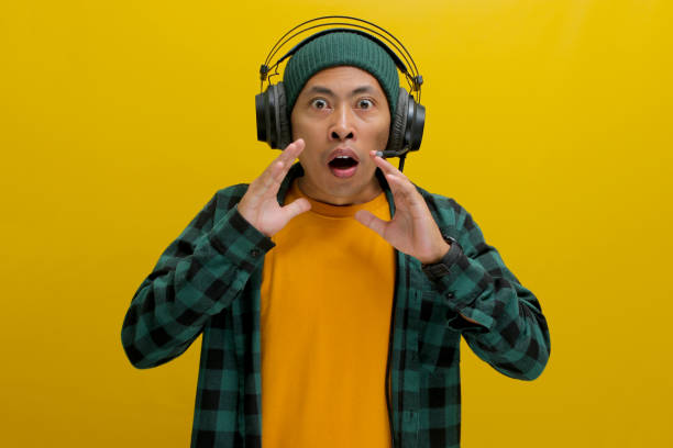 istock Music Leaves Asian Man Speechless 2152158850