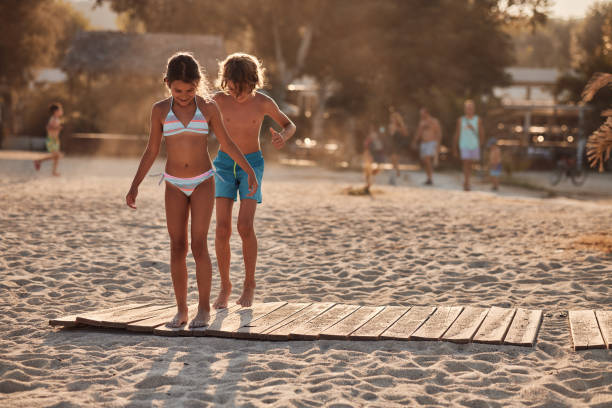 istock Playful children enjoying summer vacation 2152165201